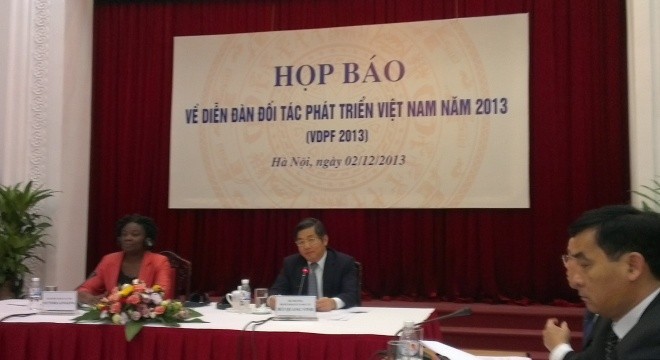 Họp báo giới thiệu Diễn đàn đối tác phát triển Việt Nam  - ảnh 1